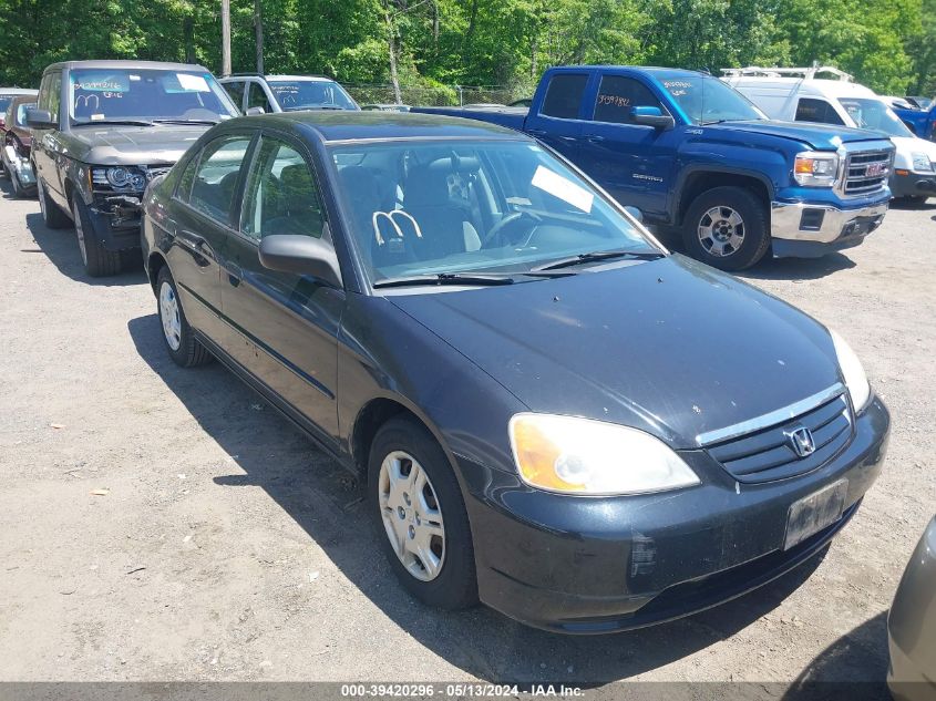 2HGES165X1H548661 | 2001 HONDA CIVIC