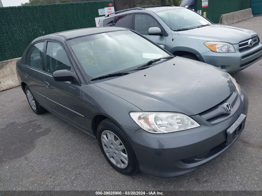 2HGES16644H521775 | 2004 HONDA CIVIC