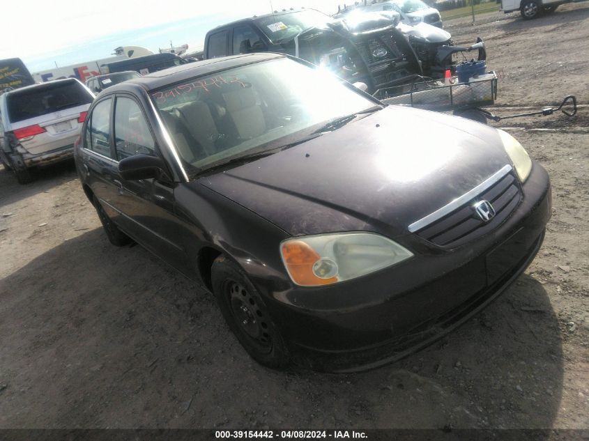 2HGES25791H583815 | 2001 HONDA CIVIC