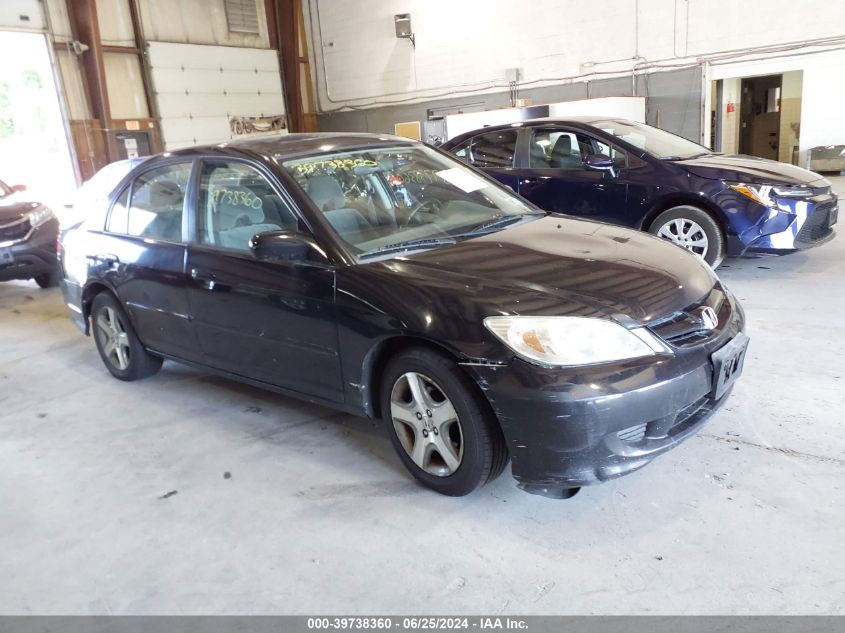 2HGES26725H581974 | 2005 HONDA CIVIC