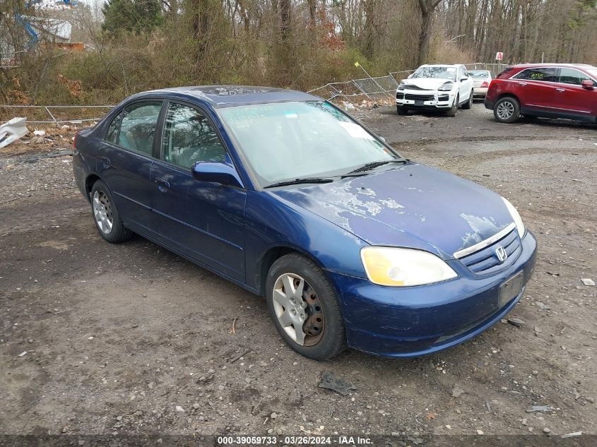 2HGES26752H592138 | 2002 HONDA CIVIC