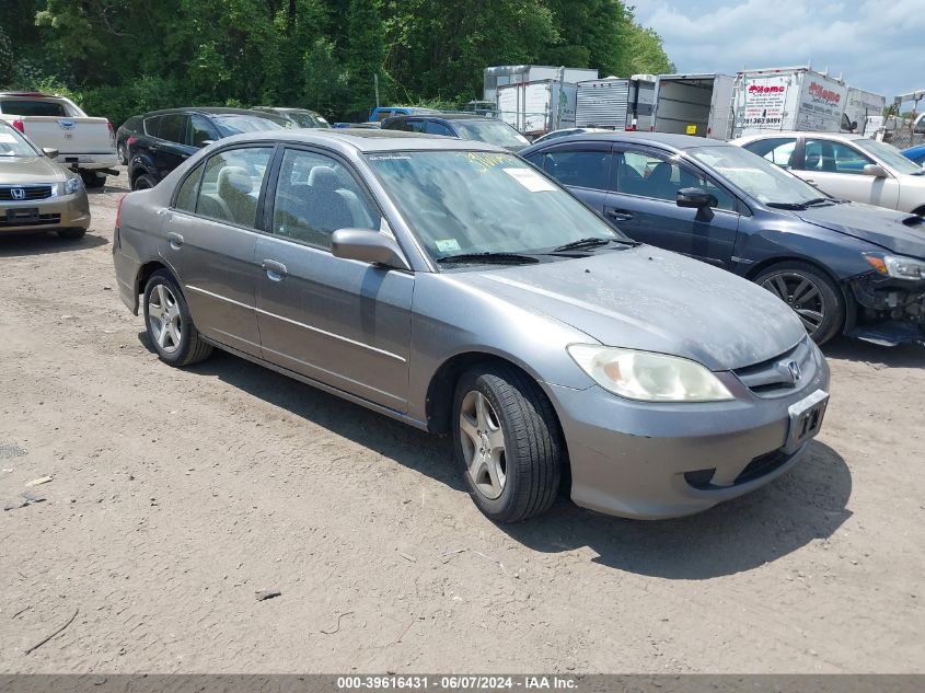 2HGES26754H505115 | 2004 HONDA CIVIC