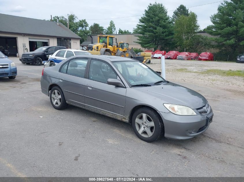 2HGES26755H601523 | 2005 HONDA CIVIC