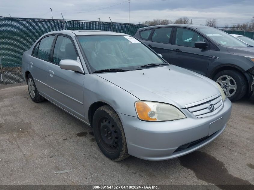 2HGES26772H555348 | 2002 HONDA CIVIC