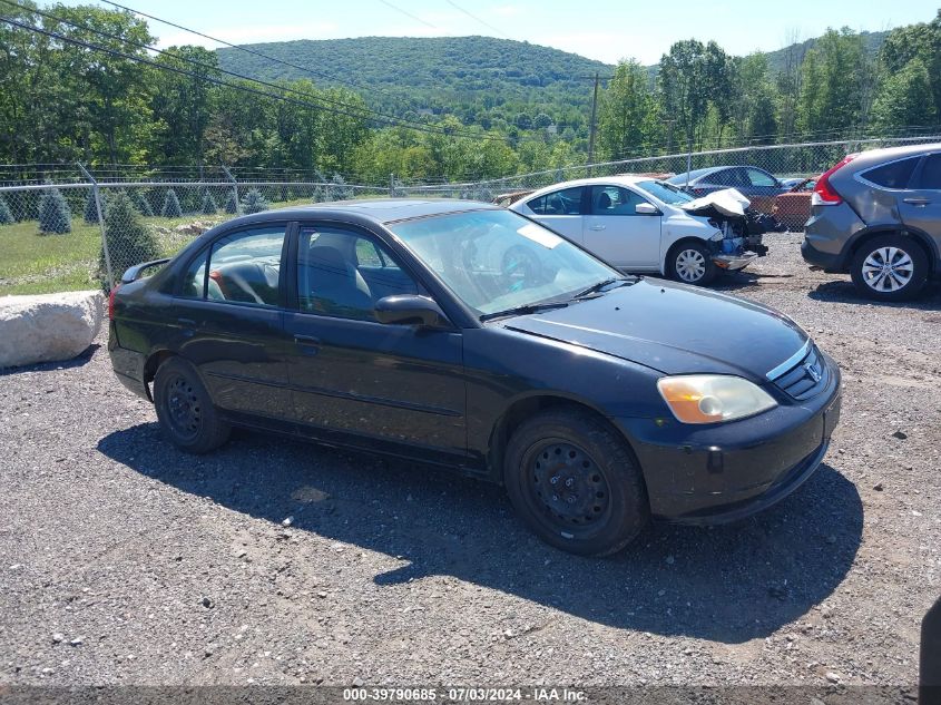 2HGES26772H600319 | 2002 HONDA CIVIC