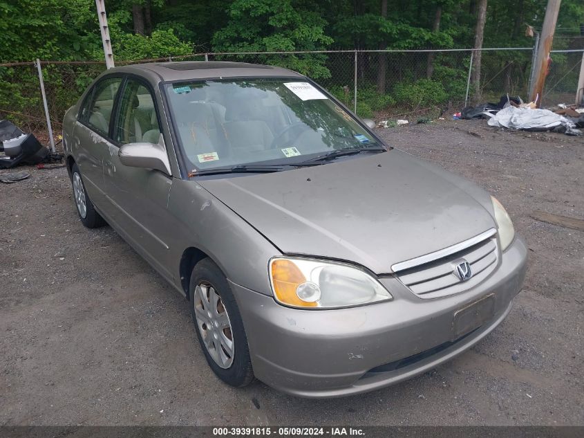 2HGES26783H528855 | 2003 HONDA CIVIC