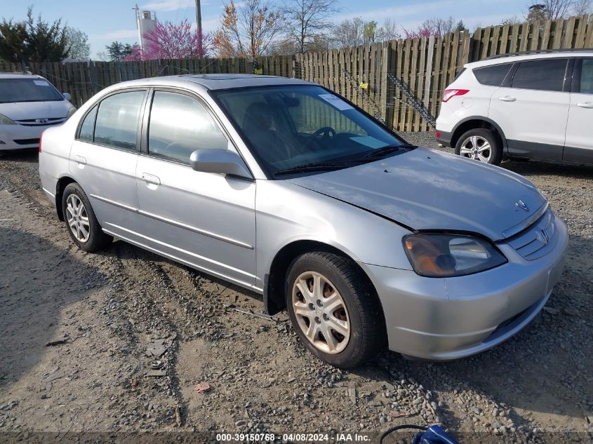 2HGES26783H549317 | 2003 HONDA CIVIC