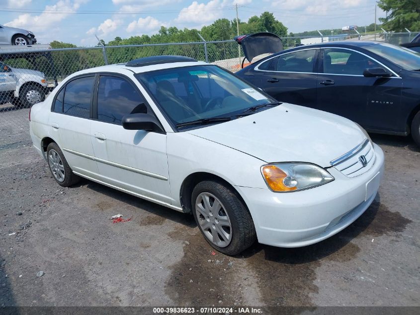 2HGES26833H618990 | 2003 HONDA CIVIC