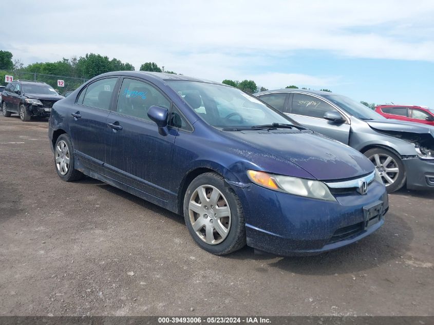 2HGFA15508H500492 | 2008 HONDA CIVIC