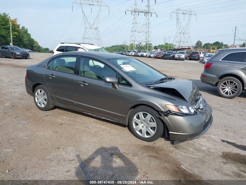 2HGFA16536H508503 | 2006 HONDA CIVIC