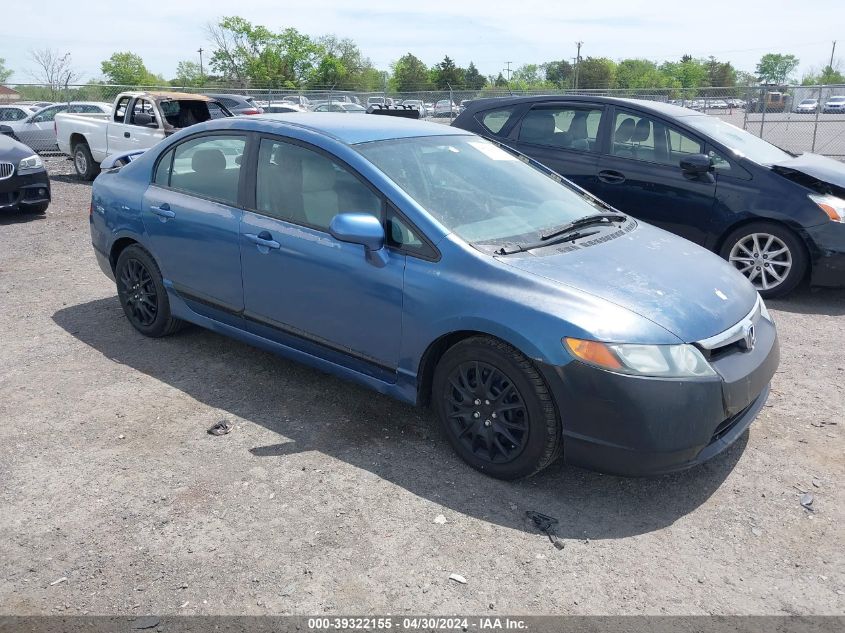 2HGFA16566H510505 | 2006 HONDA CIVIC