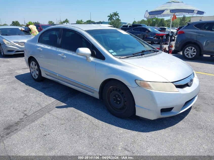 2HGFA16589H546202 | 2009 HONDA CIVIC