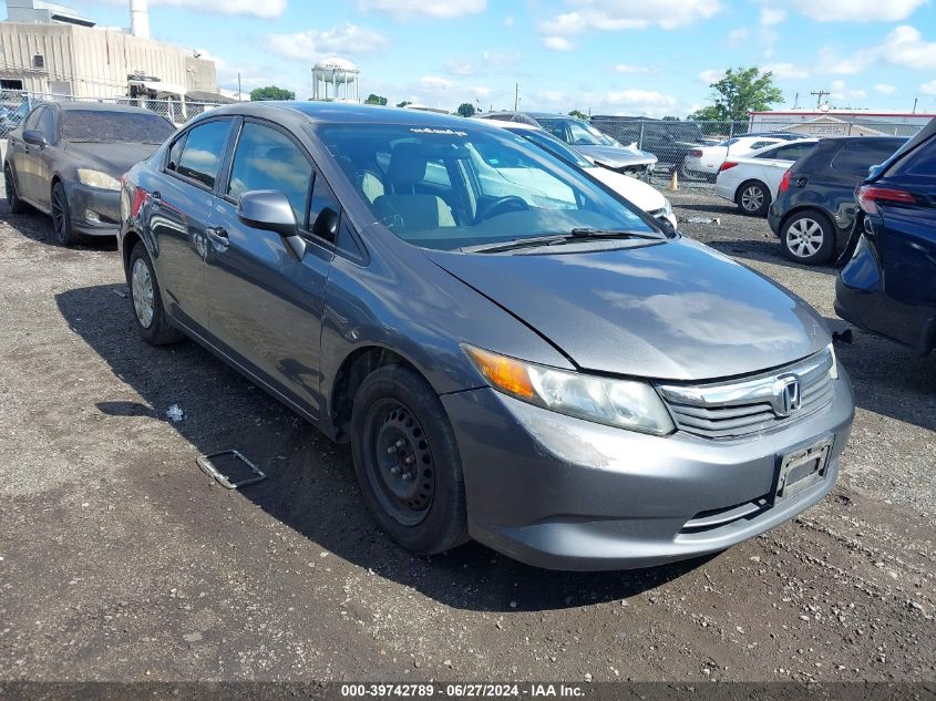 2HGFB2F51C8302417 | 2012 HONDA CIVIC