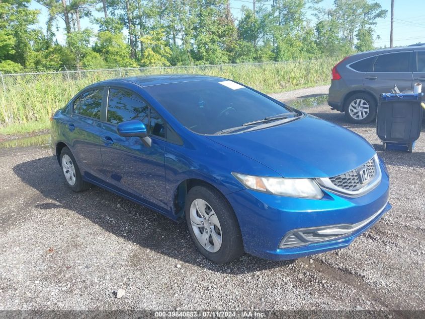 2HGFB2F52FH564273 | 2015 HONDA CIVIC