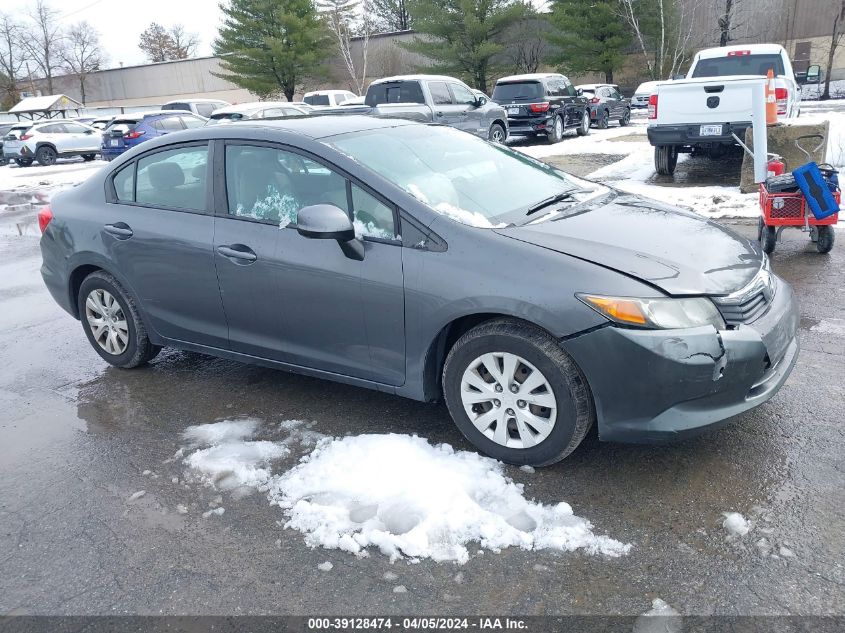 2HGFB2F53CH560731 | 2012 HONDA CIVIC