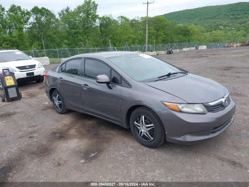 2HGFB2F59CH522128 | 2012 HONDA CIVIC