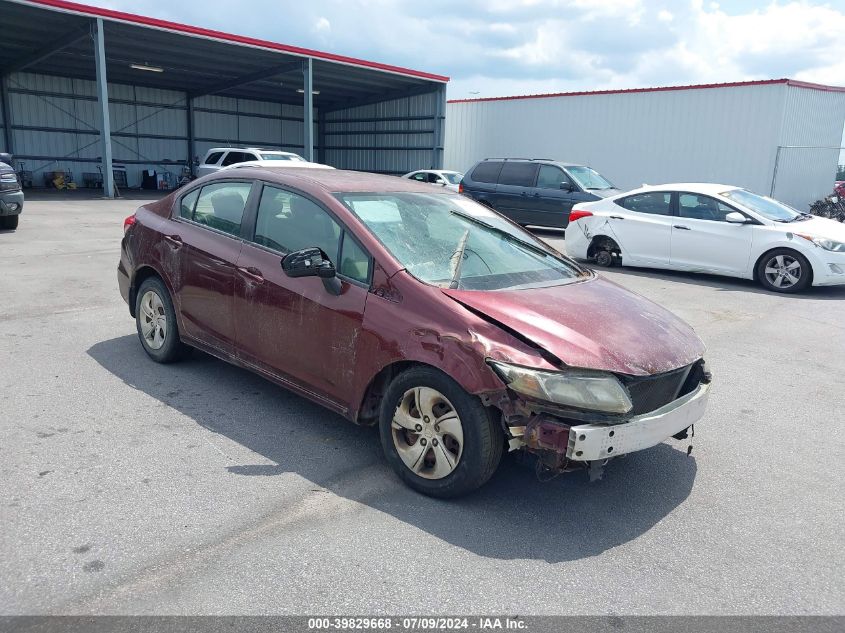 2HGFB2F59EH519152 | 2014 HONDA CIVIC