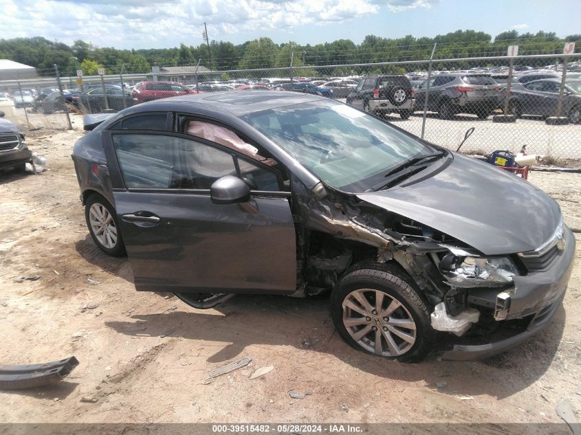 2HGFB2F90CH508668 | 2012 HONDA CIVIC