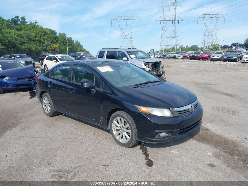 2HGFB2F9XCH527230 | 2012 HONDA CIVIC