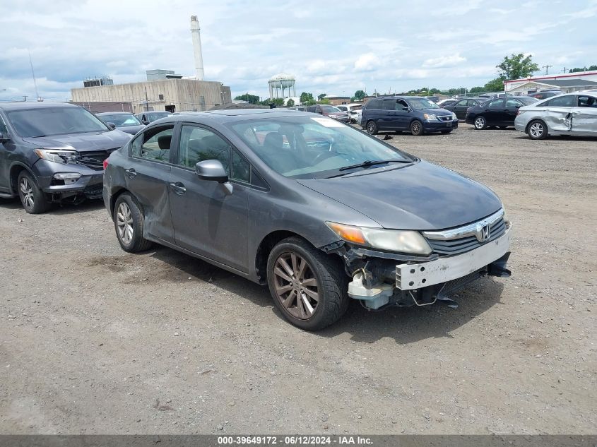 2HGFB2F9XCH529883 | 2012 HONDA CIVIC