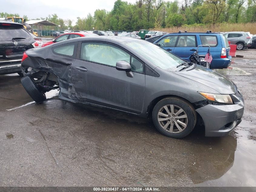 2HGFG3B15CH537428 | 2012 HONDA CIVIC