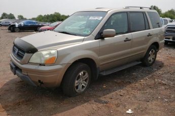 2HKYF18763H584260 | 2003 Honda pilot exl