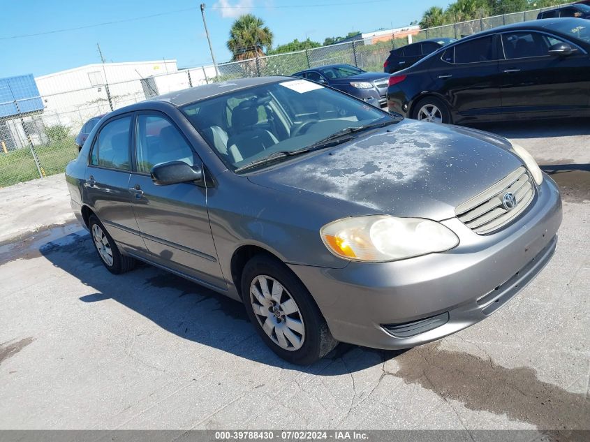 2T1BR32E24C253132 | 2004 TOYOTA COROLLA