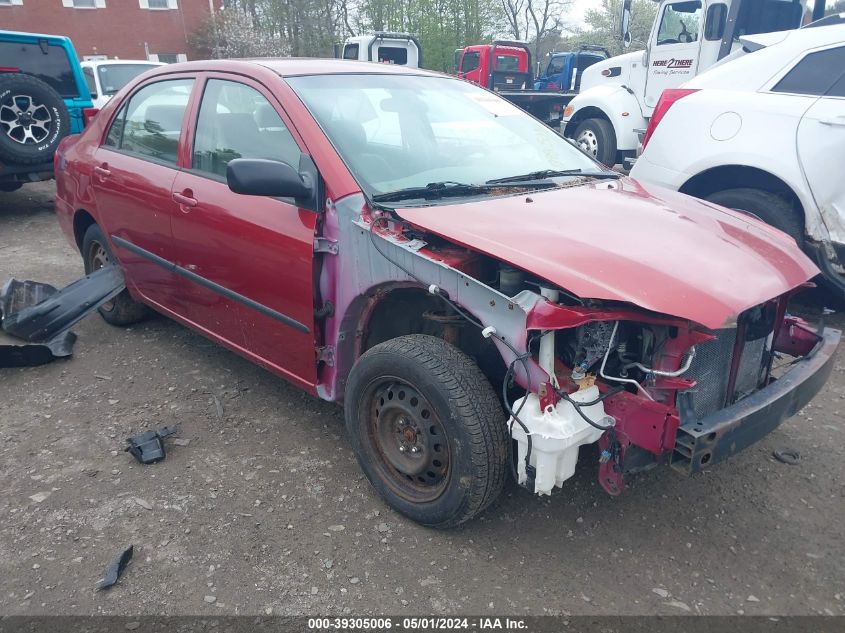 2T1BR32E28C896327 | 2008 TOYOTA COROLLA