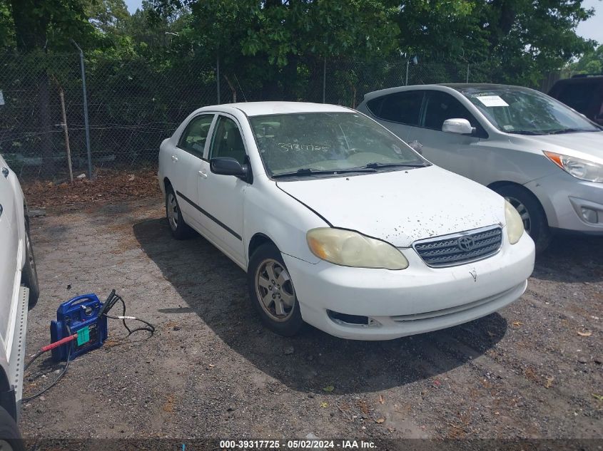 2T1BR32E55C399896 | 2005 TOYOTA COROLLA