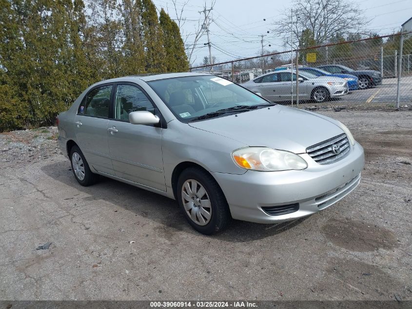 2T1BR32EX3C072990 | 2003 TOYOTA COROLLA