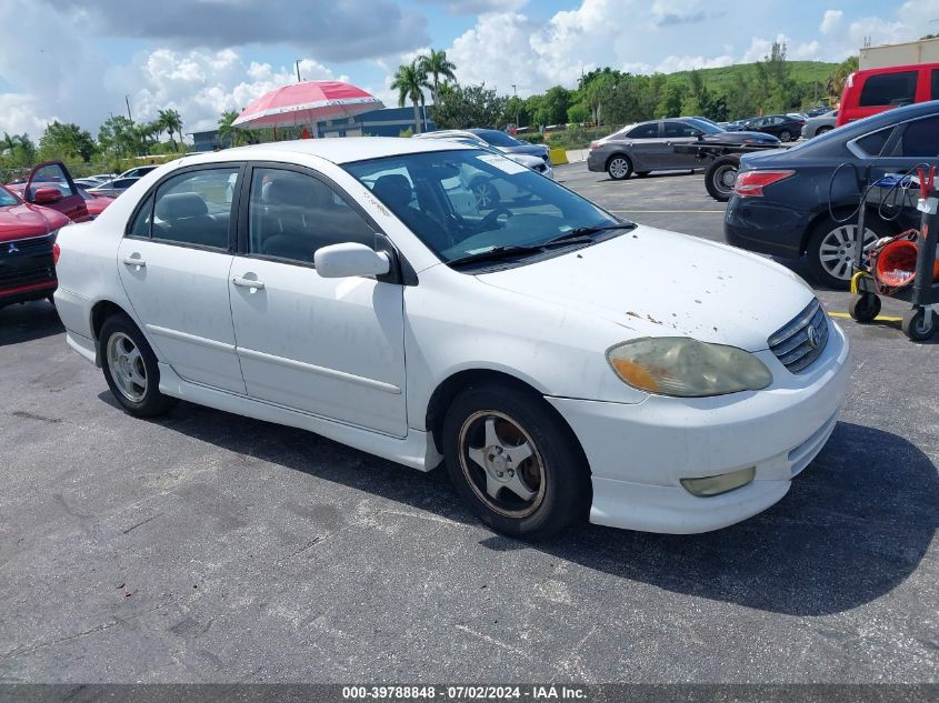 2T1BR38E44C253866 | 2004 TOYOTA COROLLA