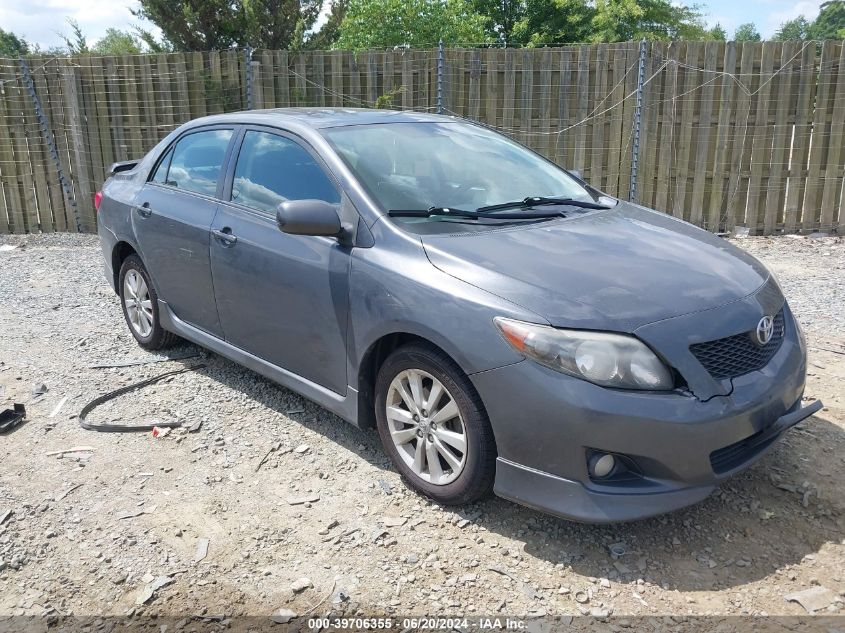 2T1BU40E19C128914 | 2009 TOYOTA COROLLA