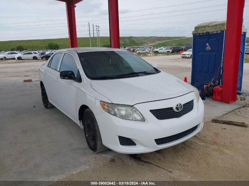 2T1BU40E59C013782 | 2009 TOYOTA COROLLA