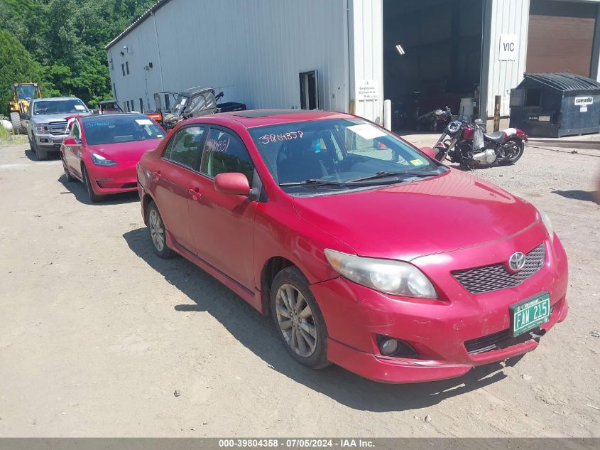 2T1BU40E79C116105 | 2009 TOYOTA COROLLA