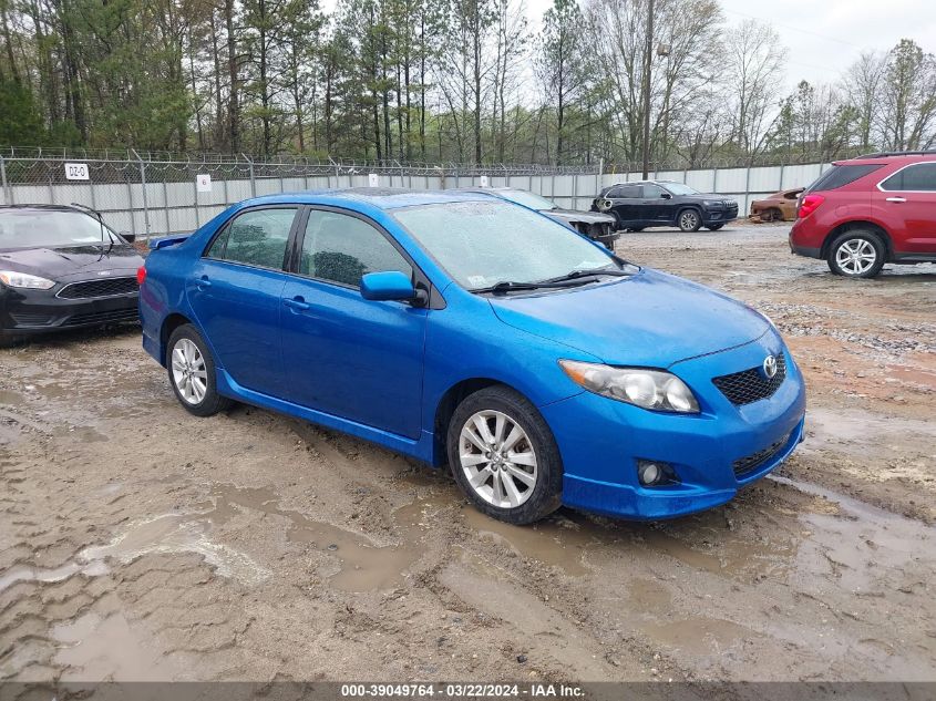 2T1BU40E89C101306 | 2009 TOYOTA COROLLA