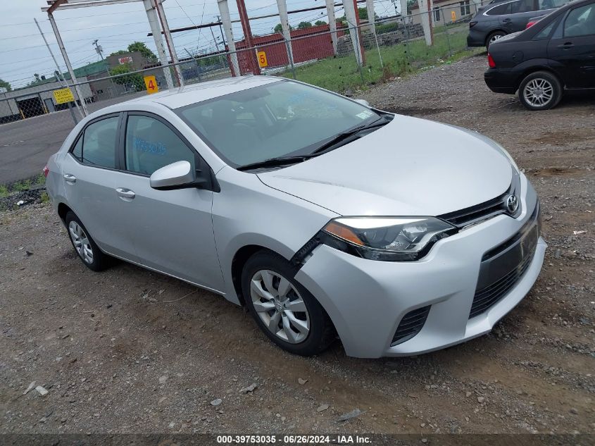 2T1BURHE2FC256608 | 2015 TOYOTA COROLLA