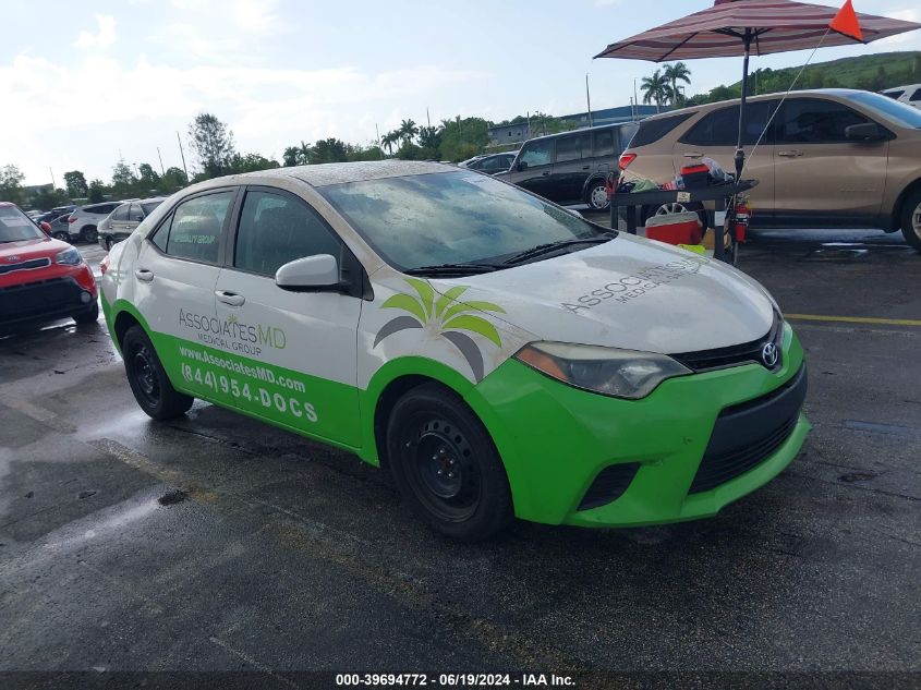 2T1BURHEXEC151782 | 2014 TOYOTA COROLLA