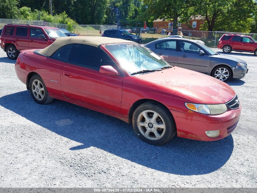 2T1FF22P81C868530 | 2001 TOYOTA CAMRY SOLARA