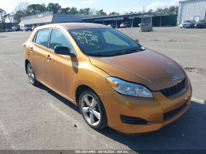 2T1KE40E39C021375 | 2009 TOYOTA MATRIX