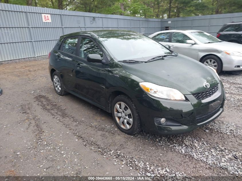 2T1LE4EE7BC020295 | 2011 TOYOTA MATRIX