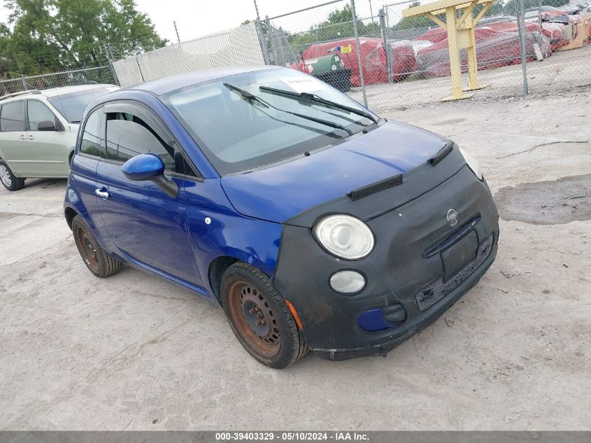 3C3CFFARODT743072 | 2013 FIAT 500