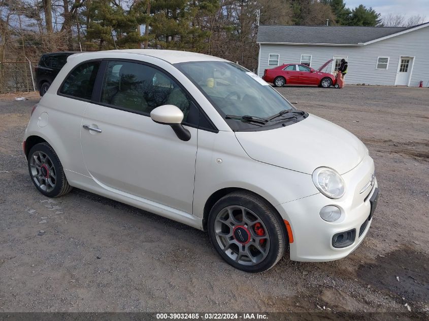 3C3CFFBR3DT512665 | 2013 FIAT 500