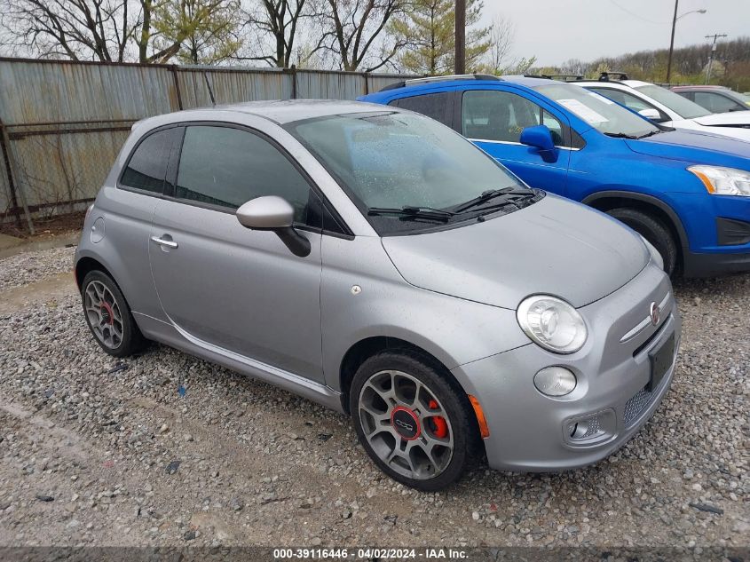 3C3CFFBR8FT663567 | 2015 FIAT 500