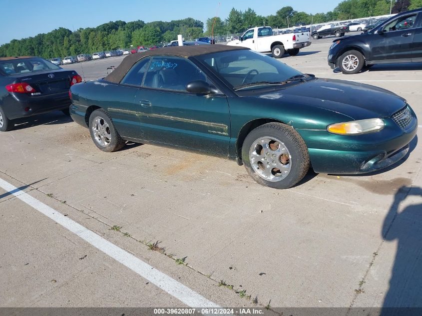 3C3EL55H1XT203862 | 1999 CHRYSLER SEBRING