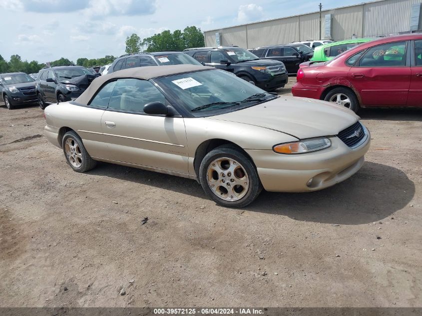 3C3EL55H7XT566795 | 1999 CHRYSLER SEBRING