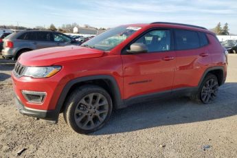 3C4NJDEB2MT589212 | 2021 Jeep compass 80th edition