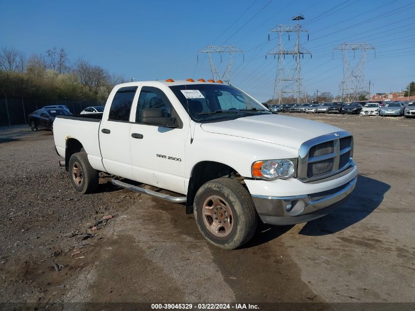 3D7KU28633G775951 | 2003 DODGE RAM 2500