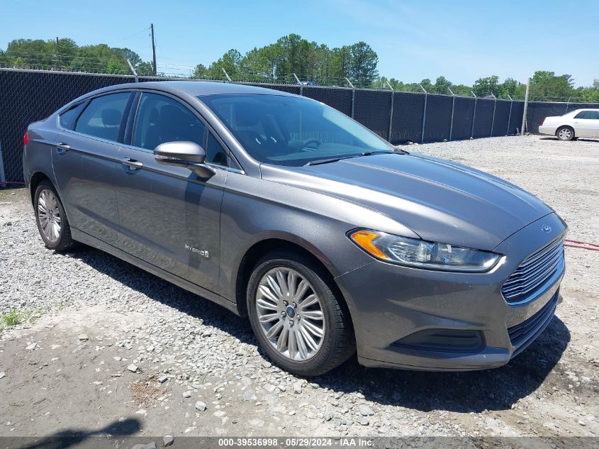 3FA6P0LU0DR249690 | 2013 FORD FUSION HYBRID