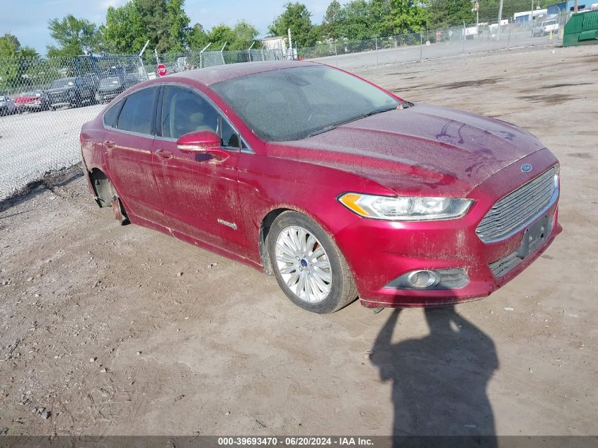 3FA6P0LU8DR338908 | 2013 FORD FUSION HYBRID