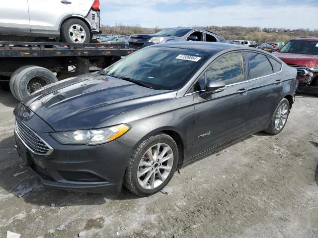 3FA6P0LU8HR265741 | 2017 Ford fusion se hybrid